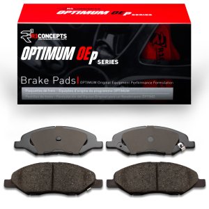 Nissan TIIDA Brake Pads - Front - R1 Concepts - Optimum OE - `07-`17 Nissan TIIDA Brake Pads - Front - R1 Concepts - Optimum OE - `07-`17